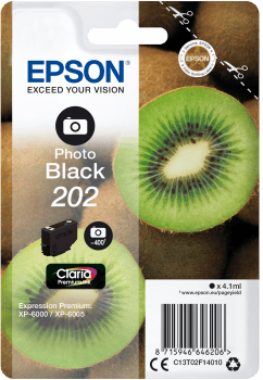 Bläckpatron Epson 202 Fotosvart