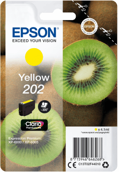 Bläckpatron Epson 202 Gul