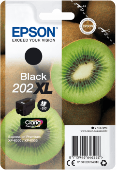 Bläckpatron Epson 202XL Svart