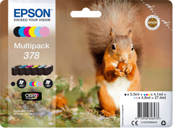 Bläckpatron Epson 378 Claria Multipack