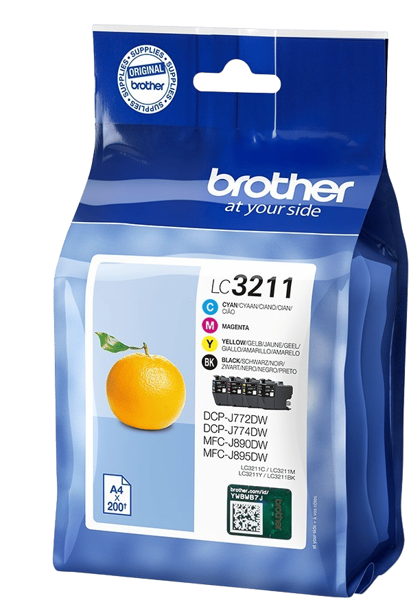 Bläckpatron Brother LC3211VALDR Värdepaket