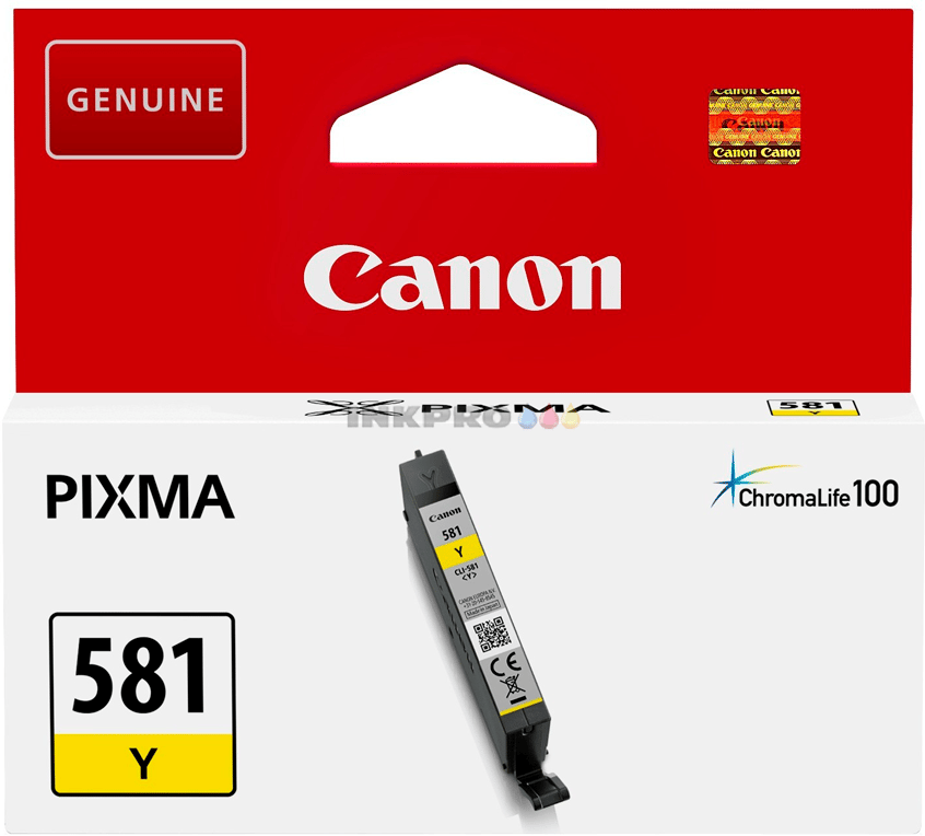 Bläckpatron Canon CLI-581Y Gul