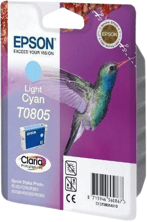 Bläckpatron Epson T0805 Ljus Cyan