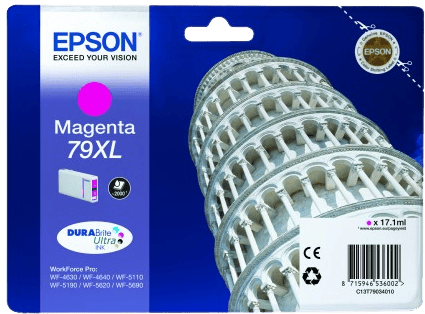 Bläckpatron Epson T7903 Magenta XL