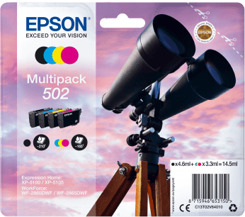 Bläckpatron Epson 502 Multipack
