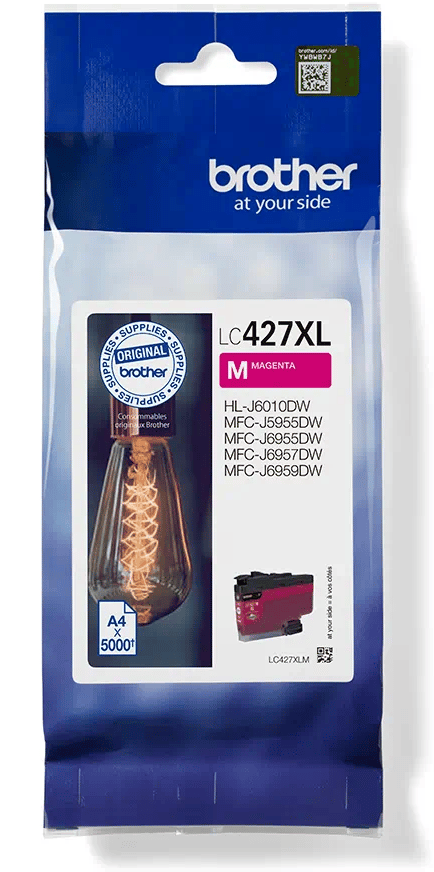 Bläckpatron Brother LC427XLM Magenta