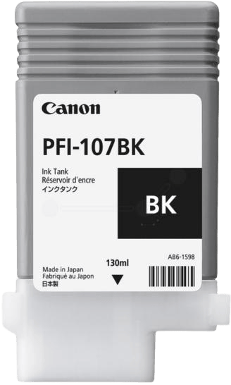 Bläckpatron Canon PFI-107 Svart