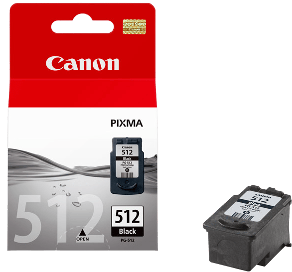 Bläckpatron Canon PG-512 Svart