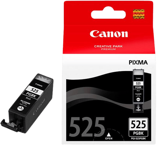 Bläckpatron Canon PGI-525BK Svart Pigmenterad