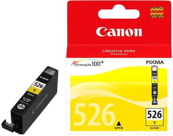 Bläckpatron Canon CLI-526Y Gul