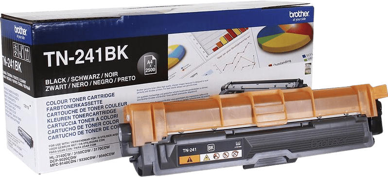 Toner Brother TN-241BK Svart
