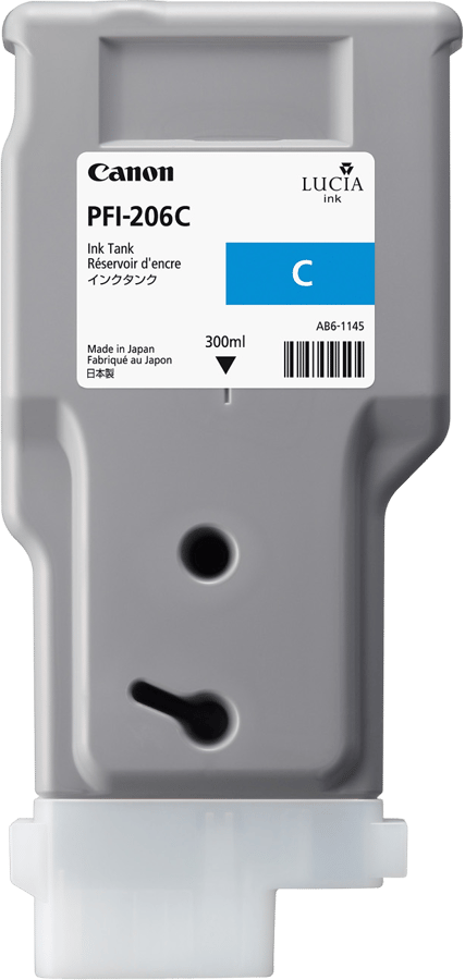 Bläckpatron Canon PFI-206C Cyan