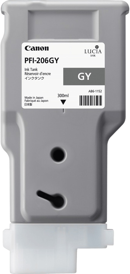Bläckpatron Canon PFI-206GY