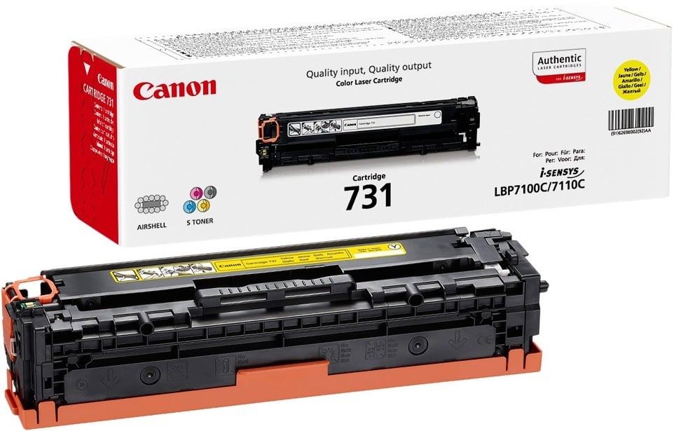Toner Canon 731 Gul