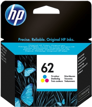 Bläckpatron HP 62 Färg