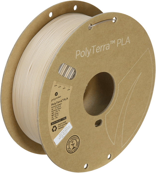 Polymaker PolyTerra PLA 1.75mm - 1 kg - Gradient Träfärgat