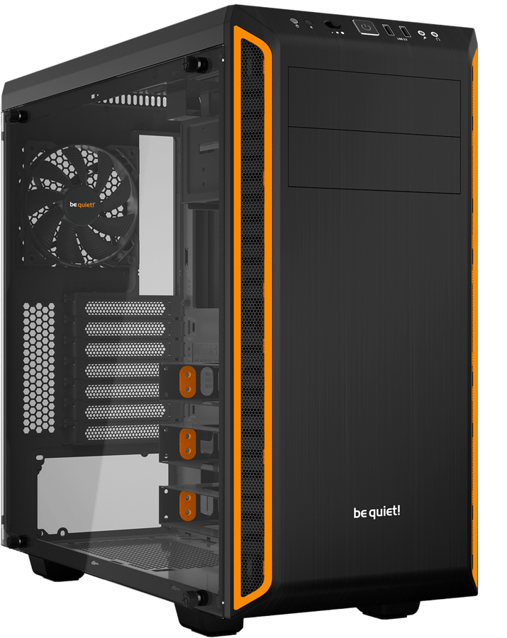 be quiet! Pure Base 600 Fönster Orange