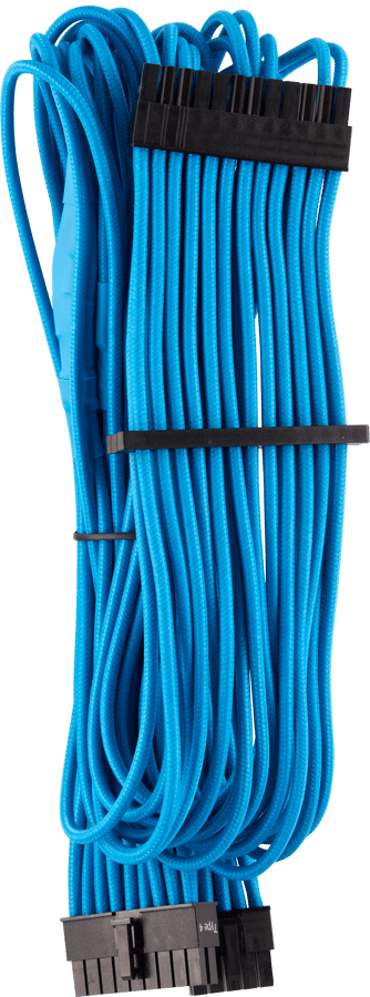 Corsair Sleevad ATX 24-pin Type 4 Gen 4 -Blå