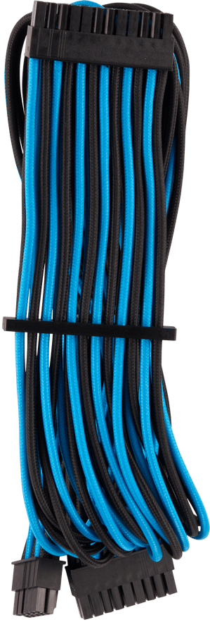 Corsair Sleevad ATX 24-pin Type 4 Gen 4 -Svart/Blå