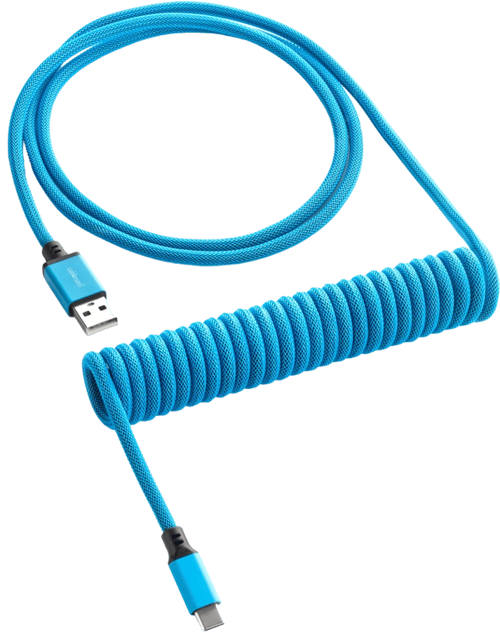 CableMod Classic Coiled Cable - Spectrum Blue