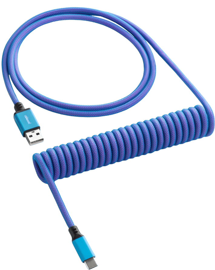 CableMod Classic Coiled Cable - Galaxy Blue