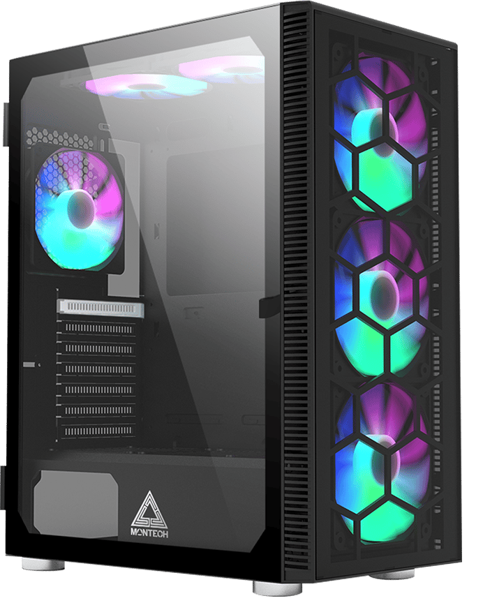 Montech X3 Glass Svart