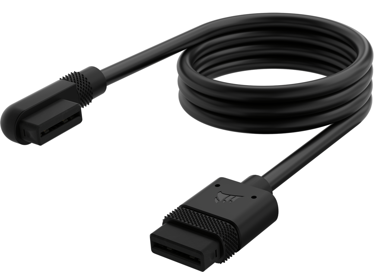 Corsair iCUE LINK Kabel 1 x 600mm slim 90°