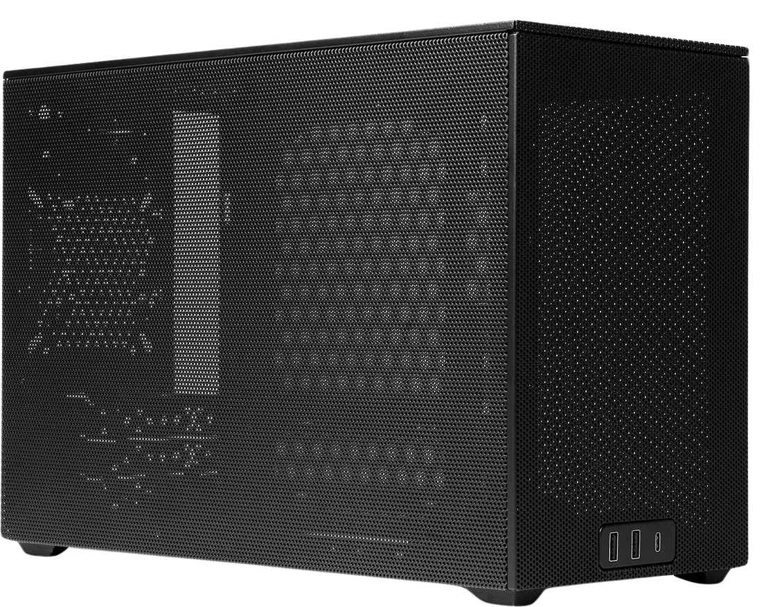 SSUPD Meshroom D Mini-ITX Svart