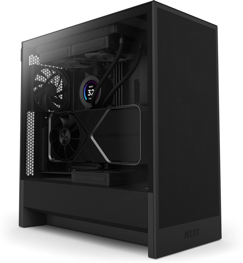 NZXT H5 Flow 2024 Svart