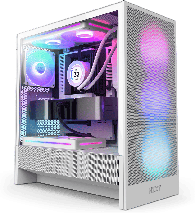 NZXT H5 Flow 2024 RGB Vit