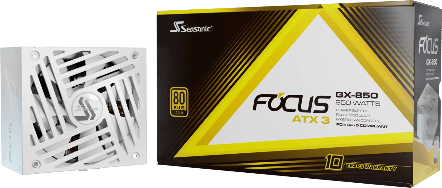 Seasonic Focus GX 850W ATX 3.1 Vit