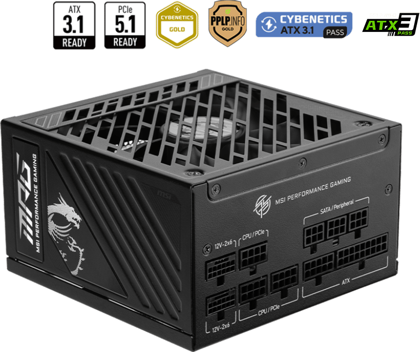 MSI MPG A850GS PCIE5