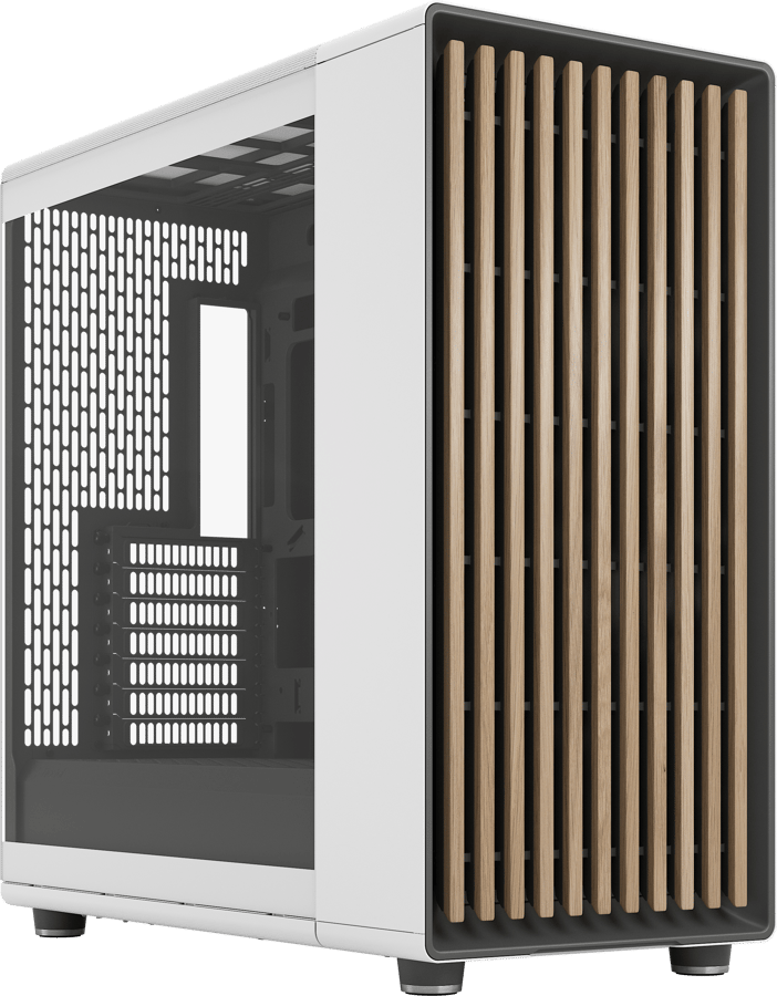 Fractal Design North XL Vit TG Rear-Connect