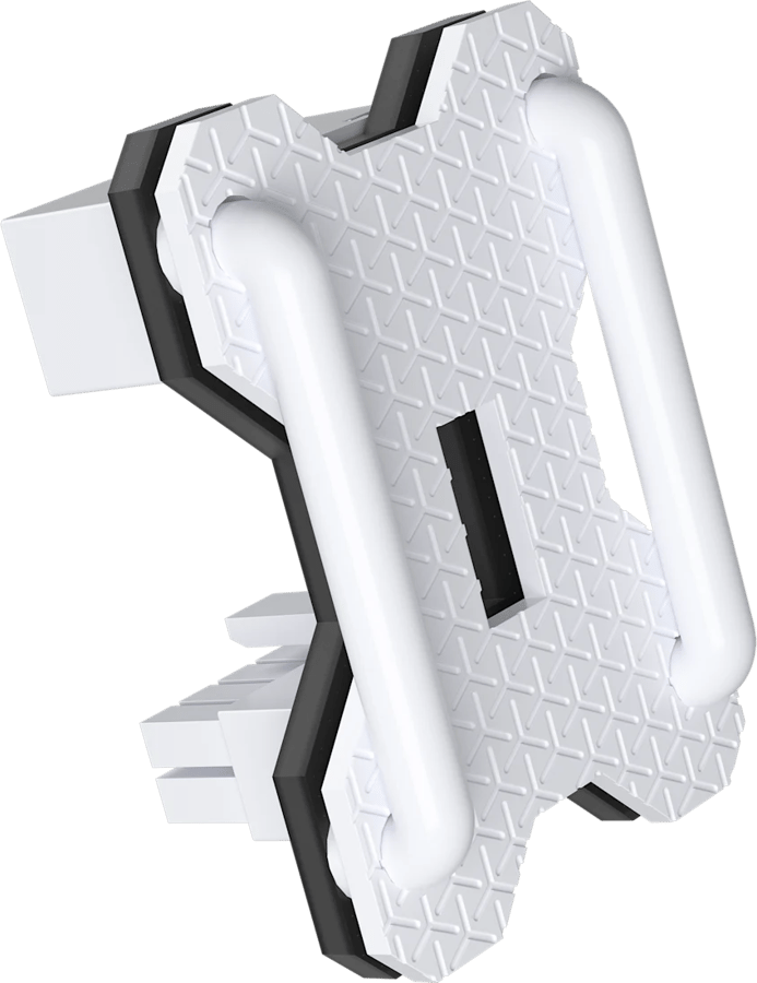 Corsair PCIe 5.1 180° 12V-2x6 GPU-strömadapter Typ B Vit