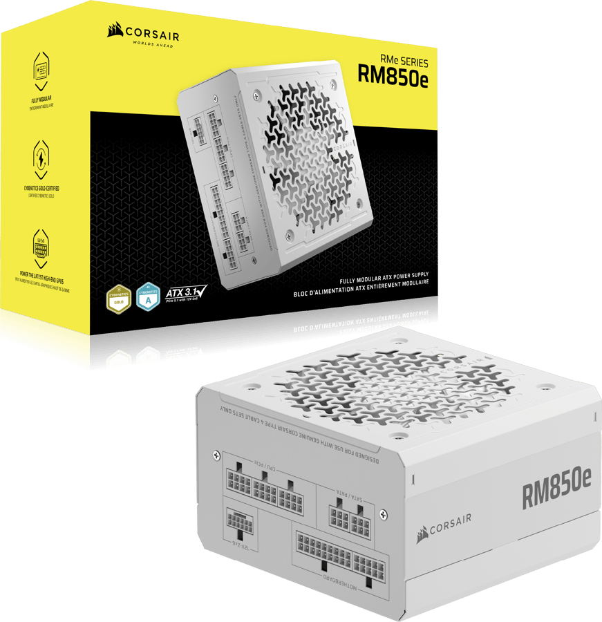 Corsair RM850e 2025 ATX 3.1 850W Vit