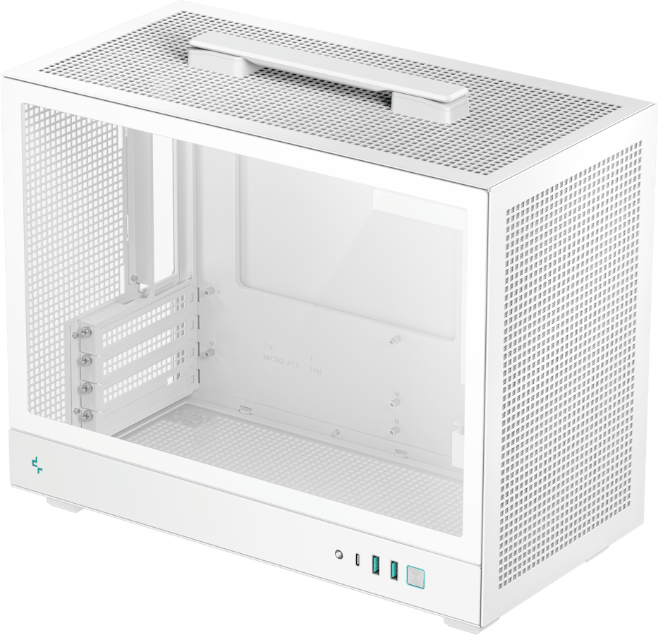 DeepCool CH160 PLUS - Chassi - Minitower - Svart