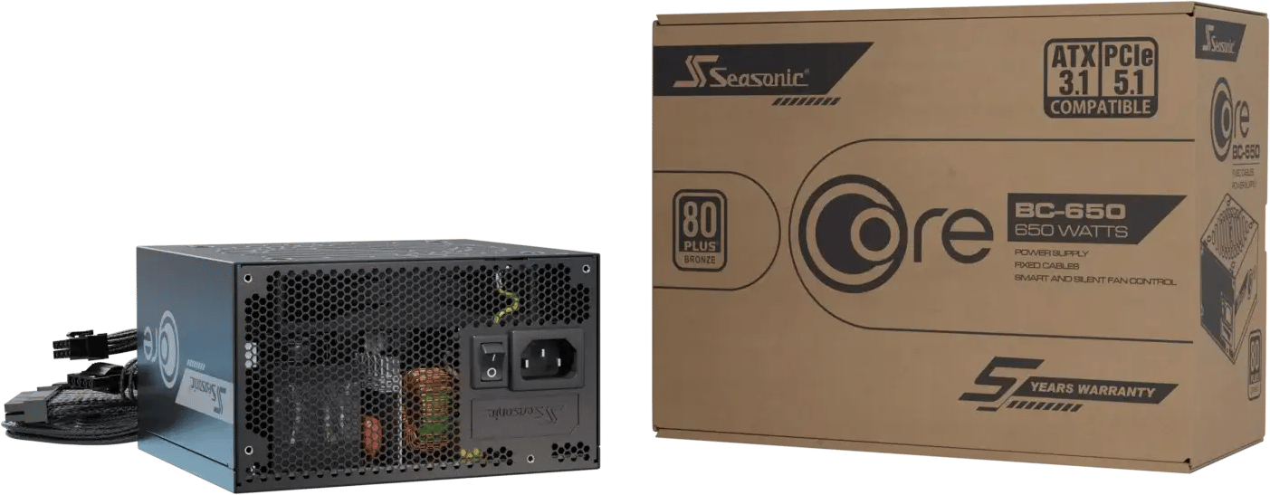 Seasonic Core BC 650W ATX3.1