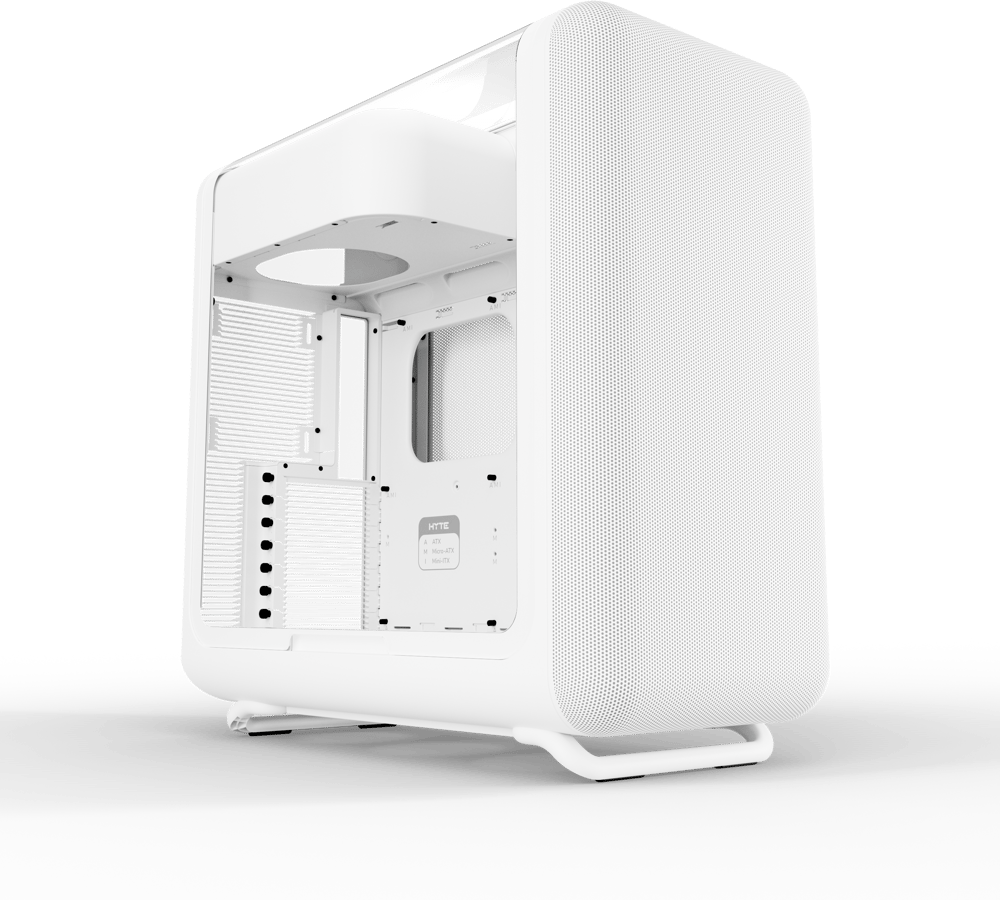 Hyte X50 Tempered Glass Snow White