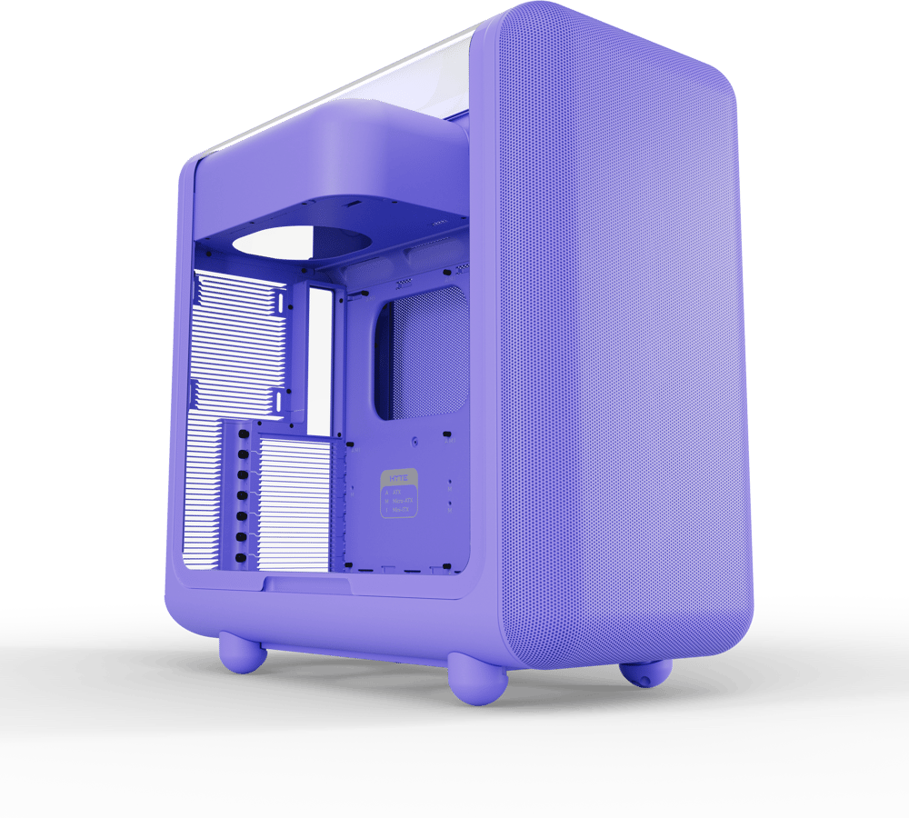 Hyte X50 Tempered Glass Taro Milk/Purple