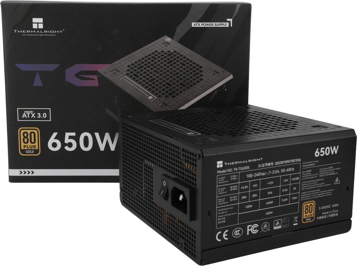 Thermalright TR-TG 650S Svart