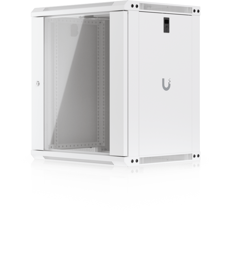 Ubiquiti 19" Rackskåp 12U 45cm Glasdörr