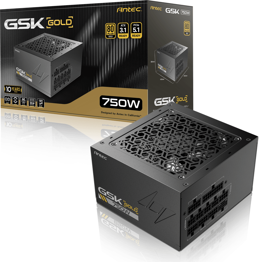 Antec GSK750 V2 EC 750W Svart