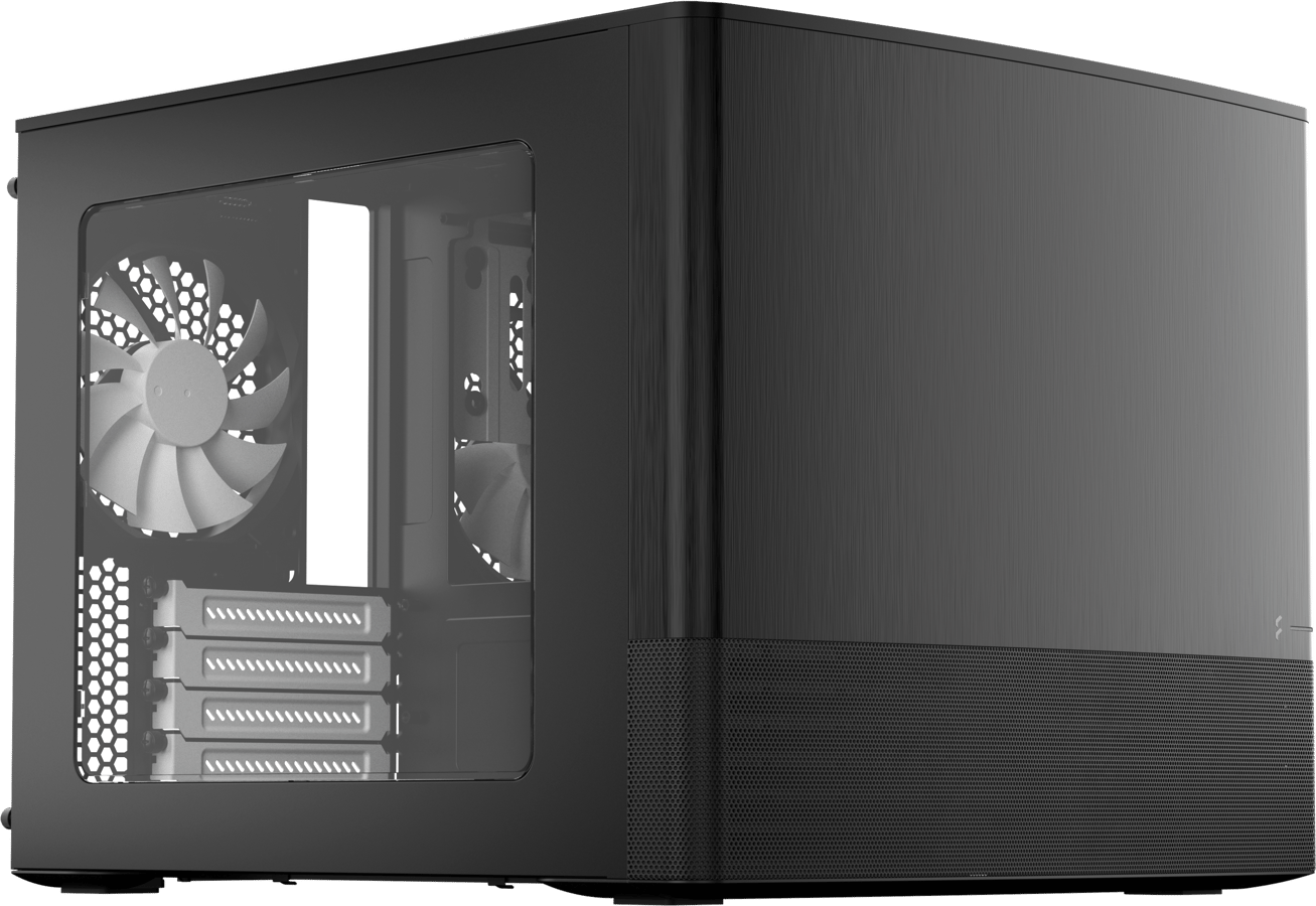 Fractal Design Node 804 Svart