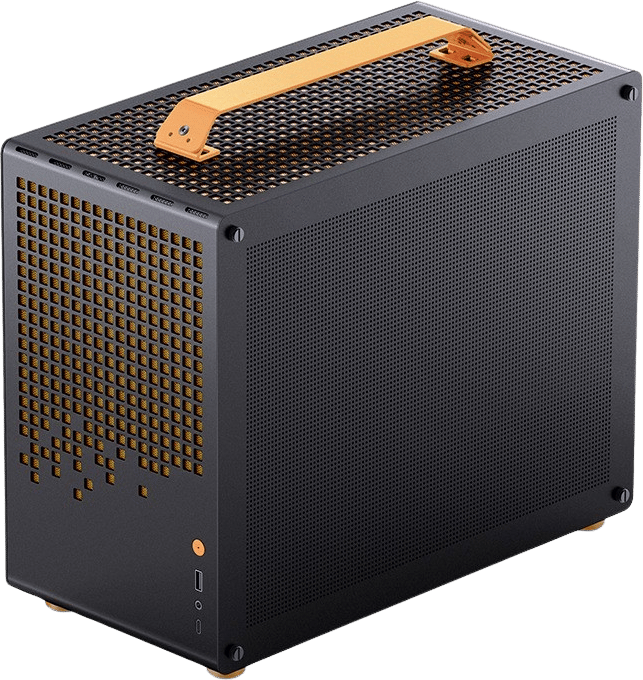Jonsbo Z20 mATX Case Black/Orange