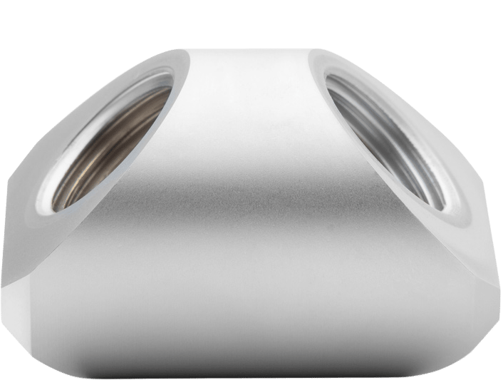 EK-Quantum Torque Static FF 90° - Satin Titanium