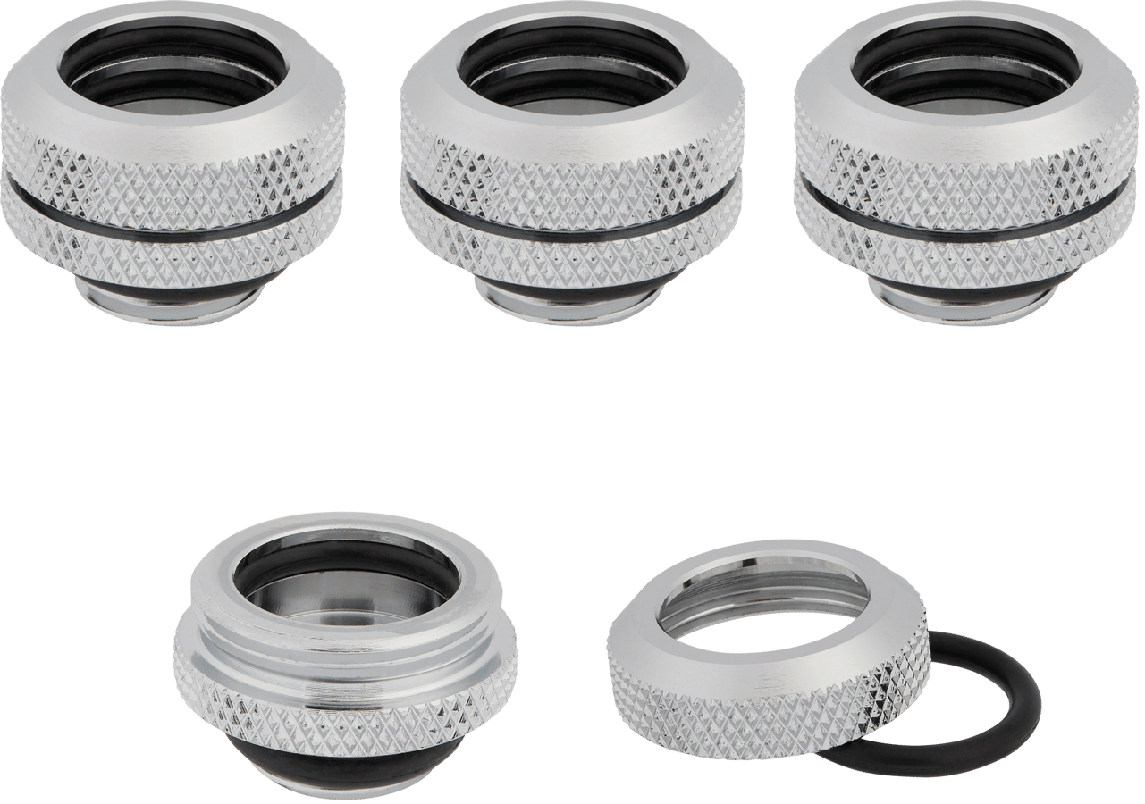 Corsair Hydro X Series XF Hardline 14mm 4-pack - Krom