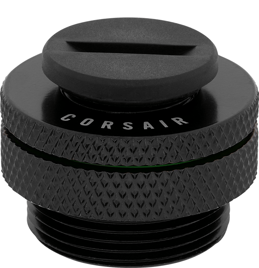 Corsair Hydro X Series XF Fill Port - Svart