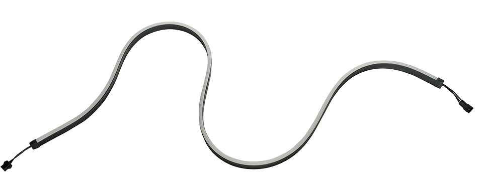 Phanteks Neon Digital RGB LED Strip 100cm Svart