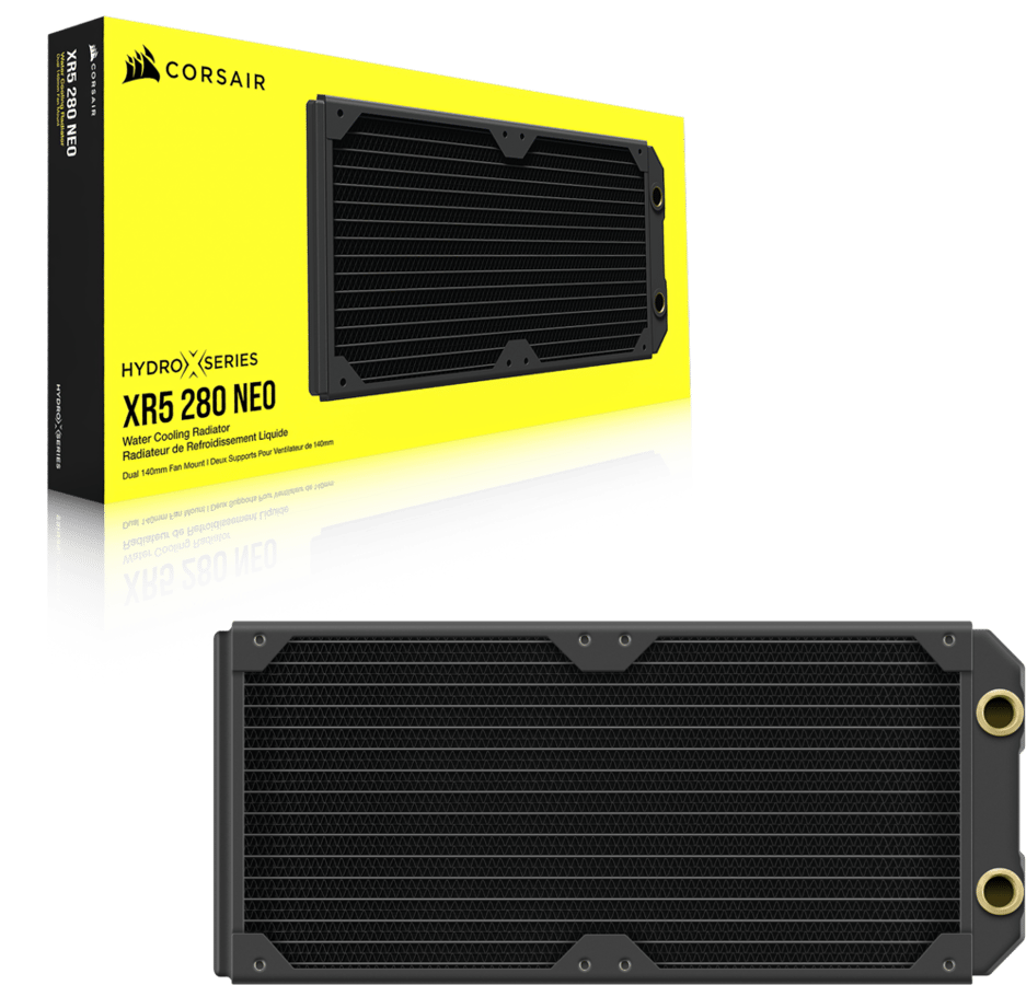 Corsair Hydro X Series Radiator XR5 280mm NEO Svart