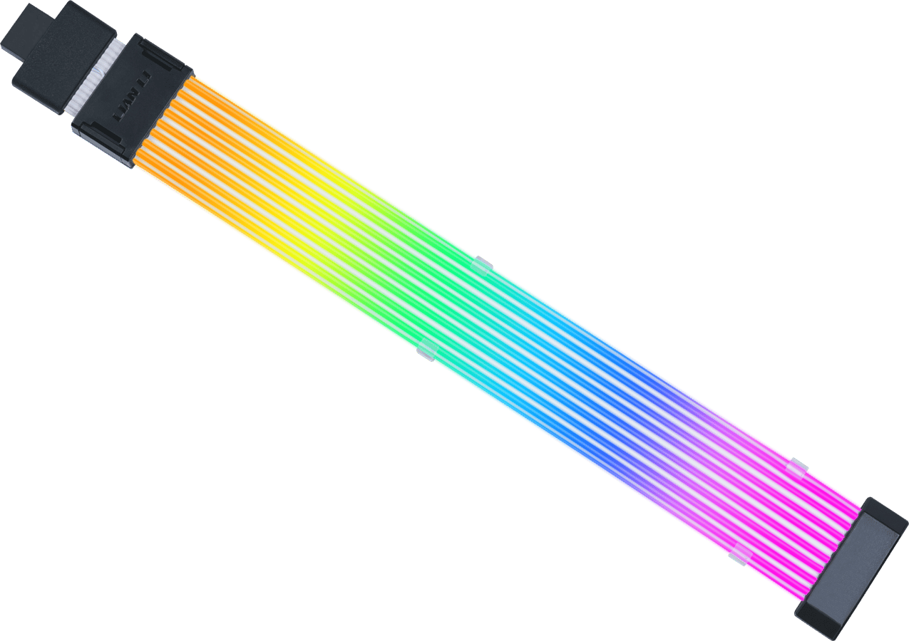 Lian Li Strimer Wireless 16-12 | 12+4 pin med 8st Lightguides